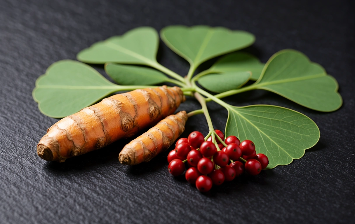 Natural Ingredients Background